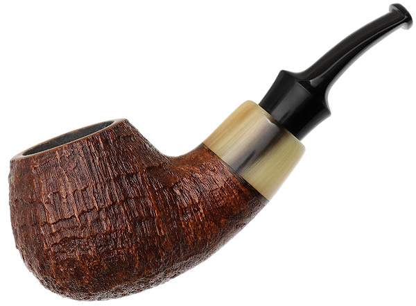 Pete Prevost Sandblasted Mini Bent Brandy with Horn