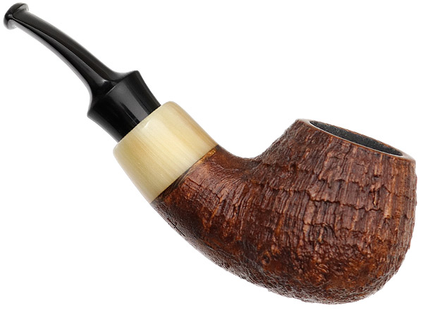 Pete Prevost Sandblasted Mini Bent Brandy with Horn