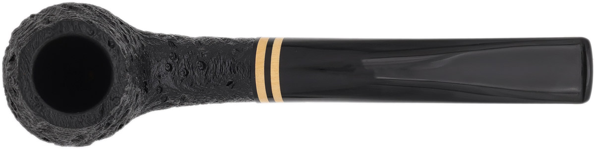 Pete Prevost Sandblasted Strawberry Wood Paolo Becker Tribute Bent Billiard with Boxwood (S)