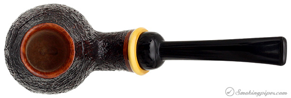 Gabriele Sandblasted Bent Brandy with Boxwood (Turtle)