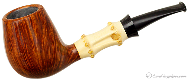 Gabriele Smooth Bent Brandy with Bamboo (Whale)