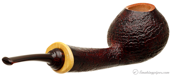 Gabriele Sandblast Bent Tomato with Boxwood (Turtle)