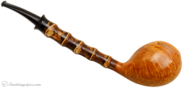 Gabriele Smooth Bent Egg with Bamboo (Snail)