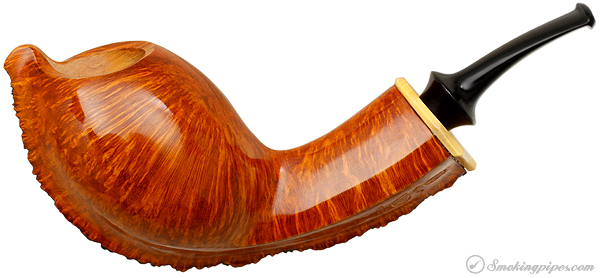 Gabriele Smooth Bent Egg with Boxwood (Snail)