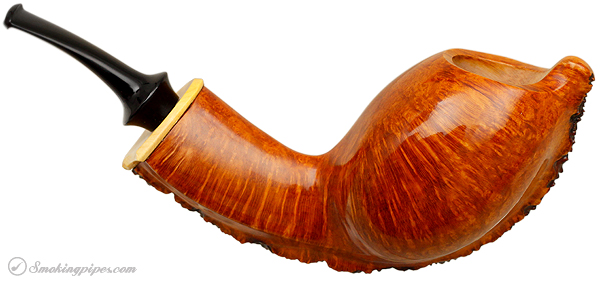 Gabriele Smooth Bent Egg with Boxwood (Snail)