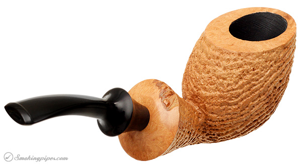 Werner Mummert Sandblasted Bent Egg with Plateau