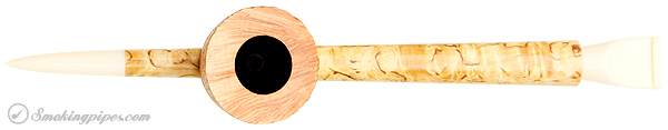 Werner Mummert Sandblasted Natural Spike Cavalier with Mastodon