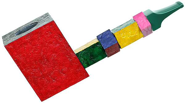 Werner Mummert Sandblasted De Stijl Poker