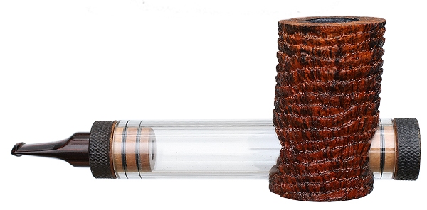 Werner Mummert Sandblasted Reverse Calabash Cavalier Poker