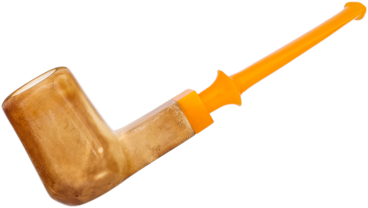 AKB Meerschaum Smooth Paneled Billiard (with Case)
