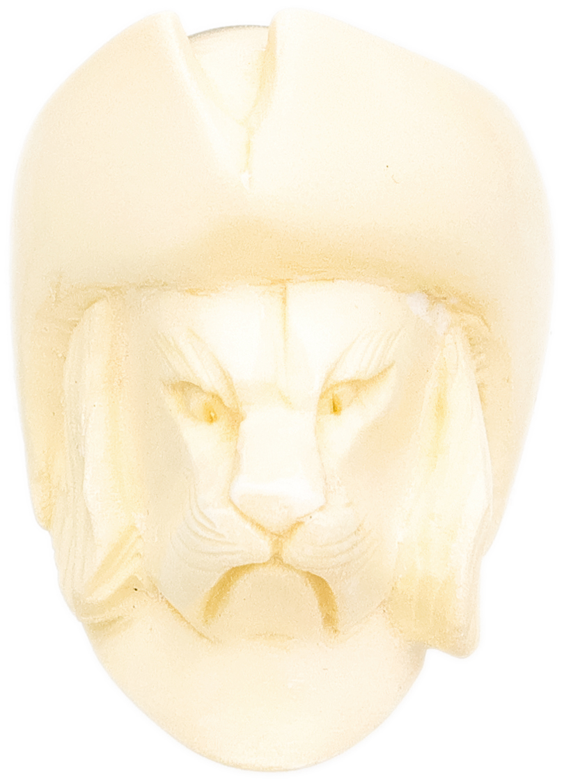 AKB Meerschaum Carved Pirate Dog (with Case)