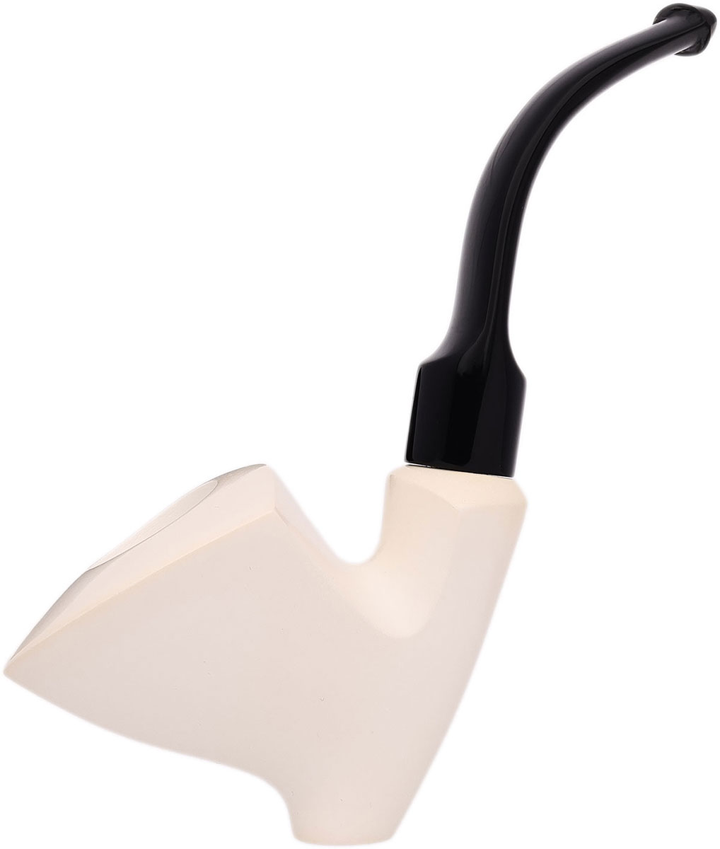 AKB Meerschaum Smooth Freehand Sitter (with Case)