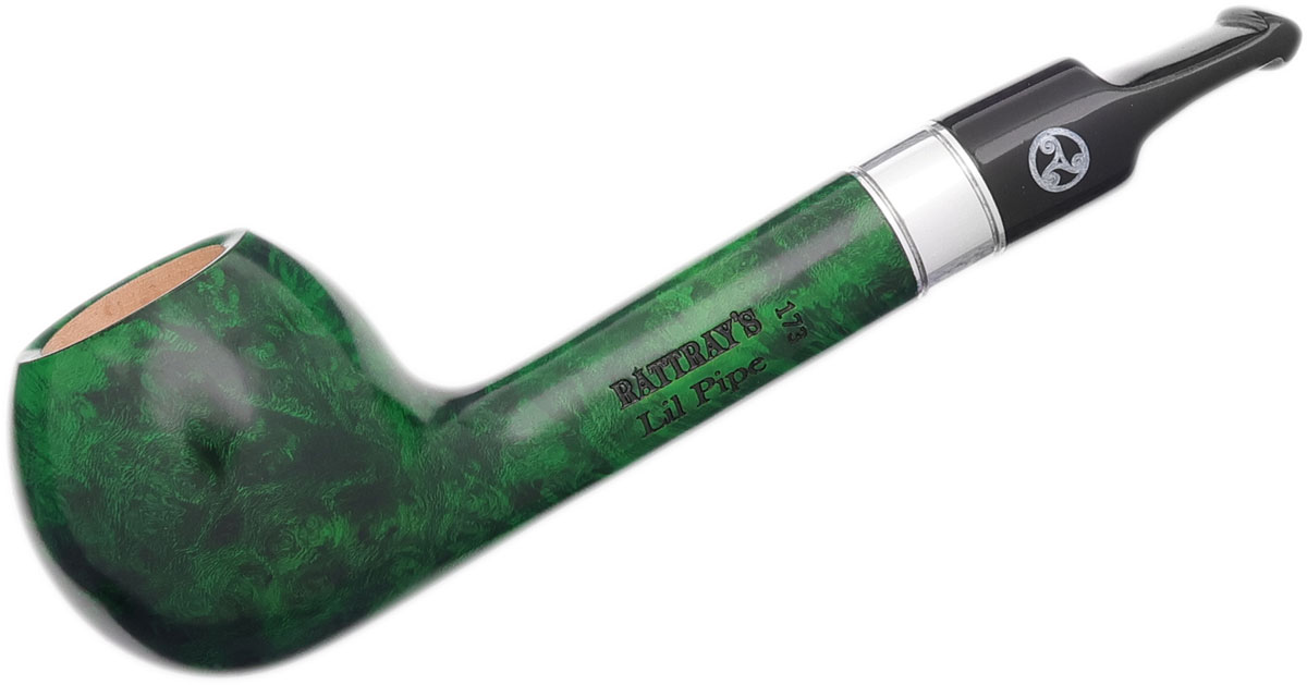 Lil Pipe Smooth Green (173) Tobacco Pipe