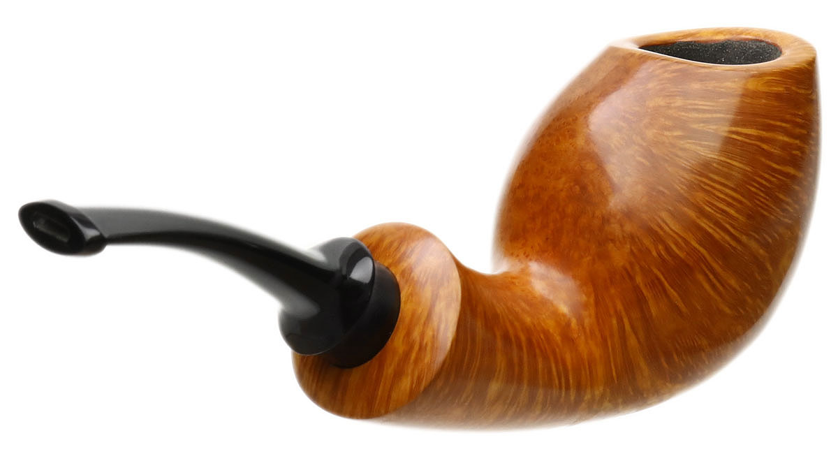 Tsuge Ikebana Smooth Bent Egg (Fukuda) (M) (040) (2020)