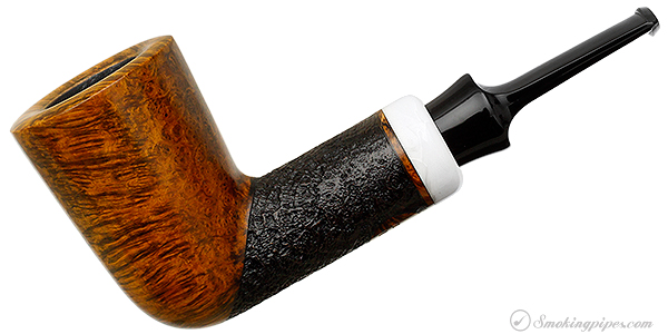 neptune tobacco Neptune Dark Partially Sandblasted Stubby Dublin Tobacco Pipe