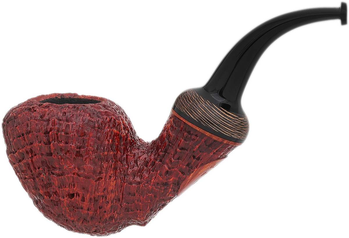 Jody Davis Sandblasted Acorn with Spalted Platan (Friar) (A24) (41)