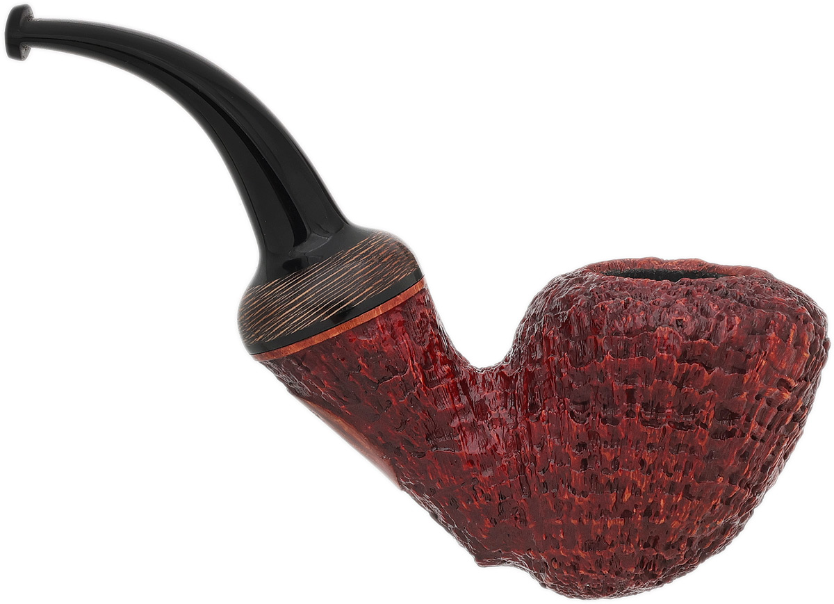 Jody Davis Sandblasted Acorn with Spalted Platan (Friar) (A24) (41)