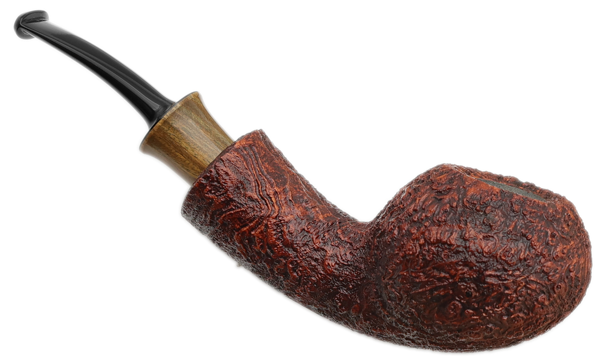 Bill Shalosky Sandblasted Tomato with Lignum Vitae (774)
