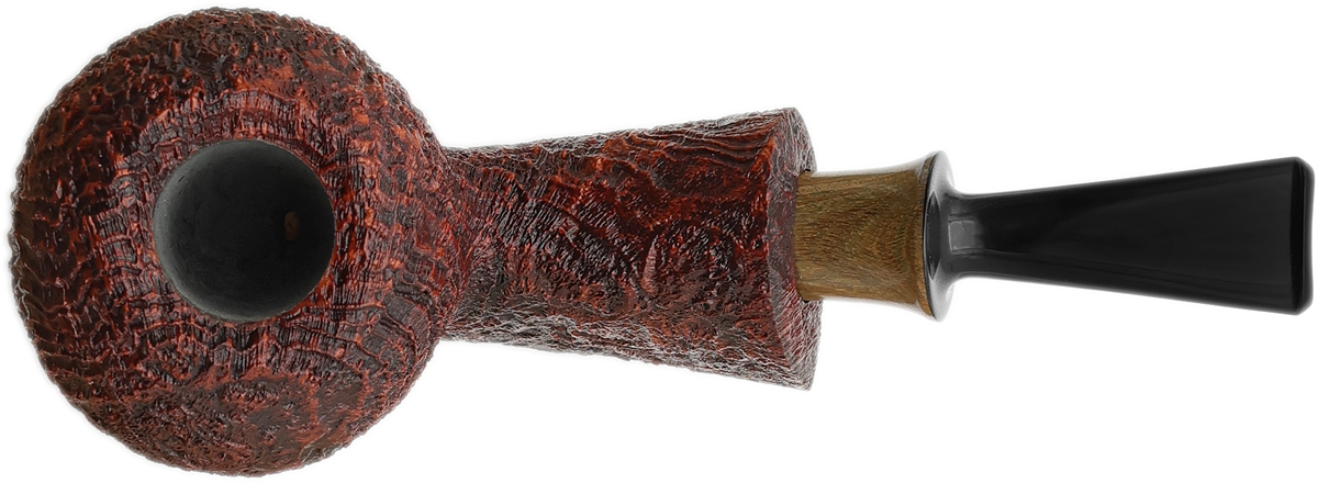 Bill Shalosky Sandblasted Tomato with Lignum Vitae (774)
