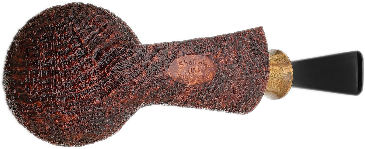 Bill Shalosky Sandblasted Tomato with Lignum Vitae (774)