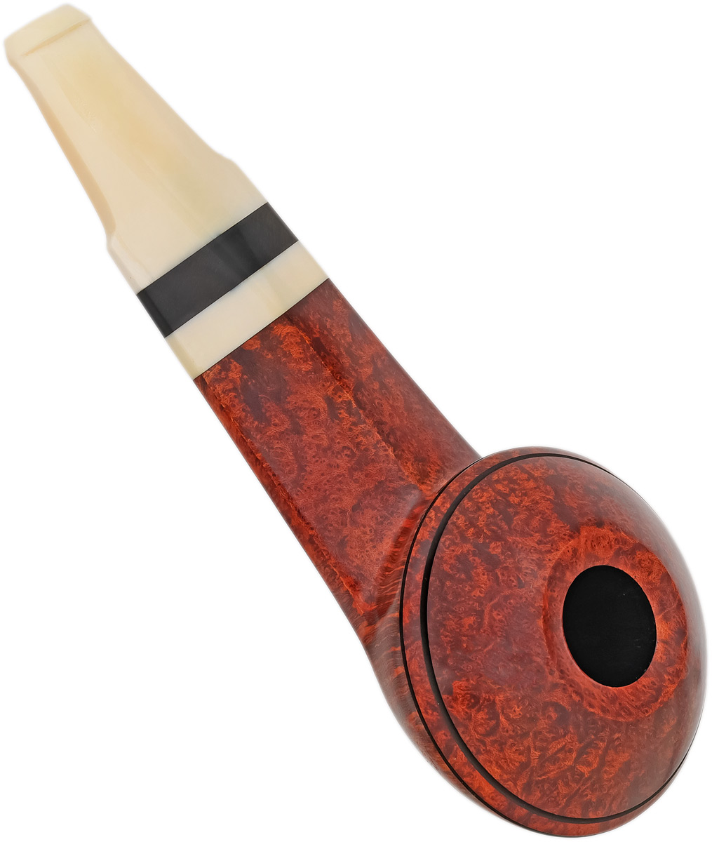 Manduela Smooth Poul Ilsted Tribute Bulldog with Whale Tooth and Ebony