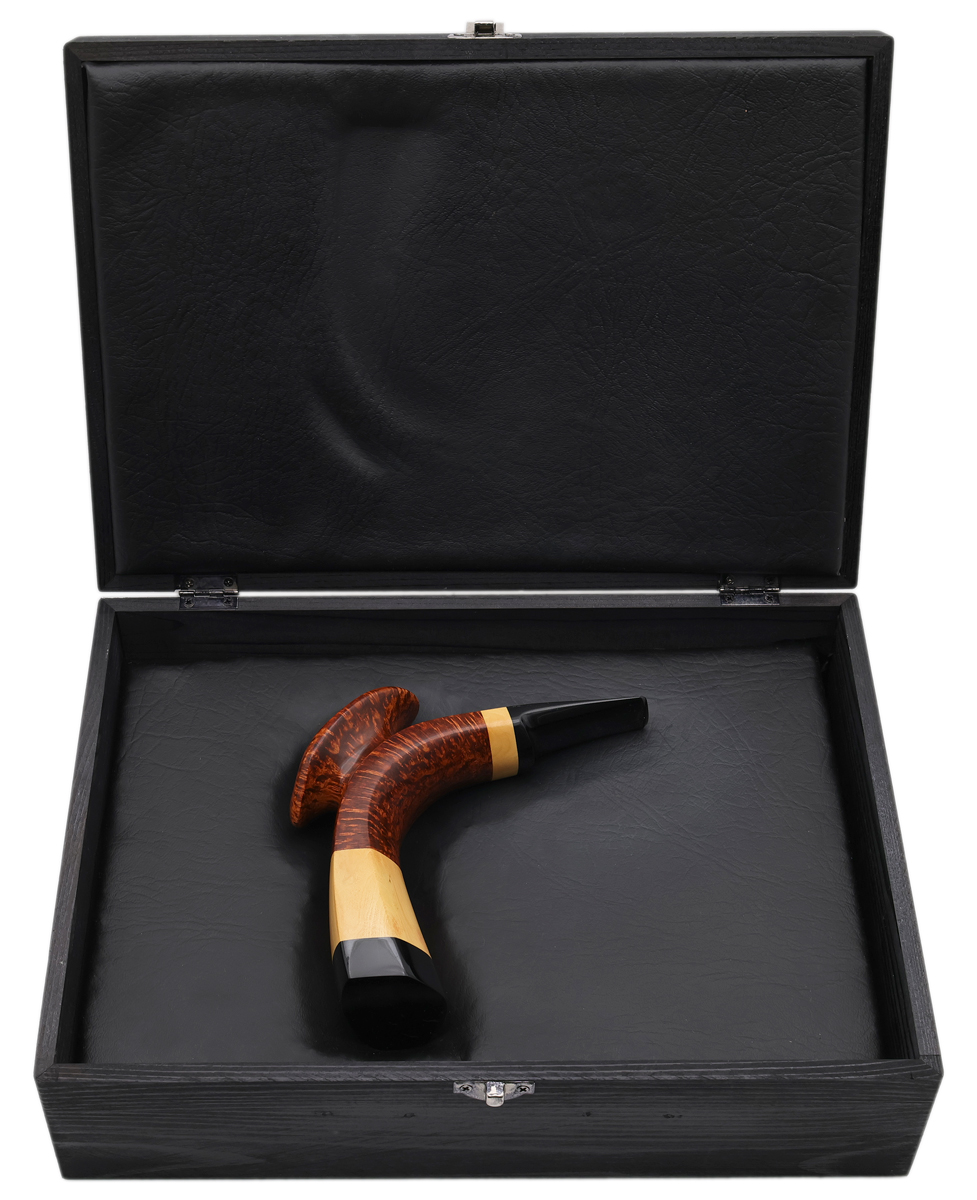 Micah Redmond Smooth Hiroyuki Tokutomi Tribute Chanterelle Cavalier with Boxwood (with Box)