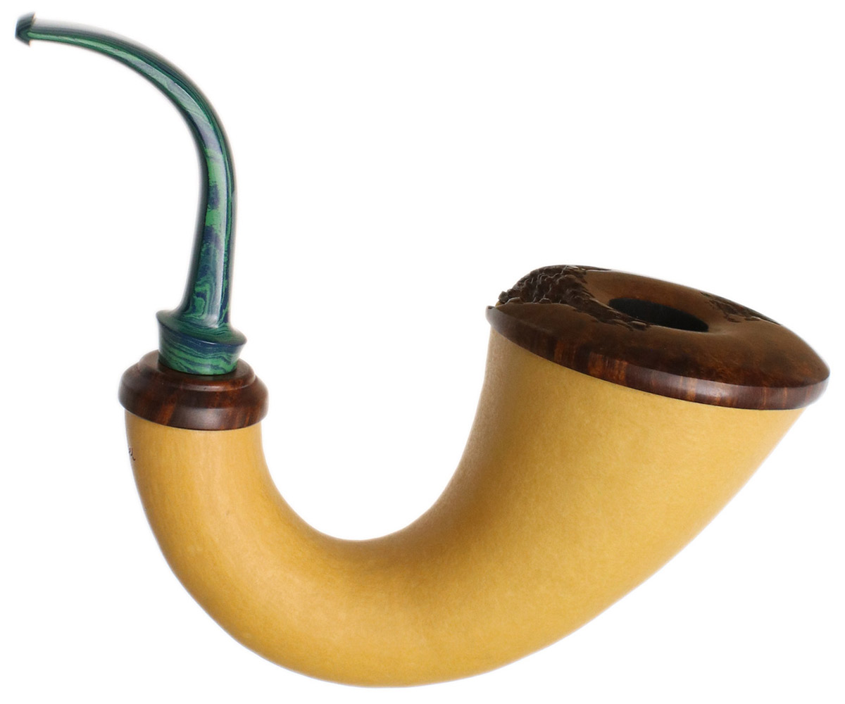 Scottie Piersel Gourd Calabash with Briar (with Case)