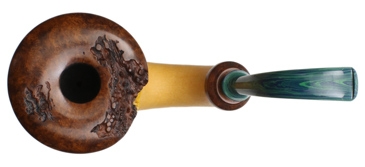 Scottie Piersel Gourd Calabash with Briar (with Case)