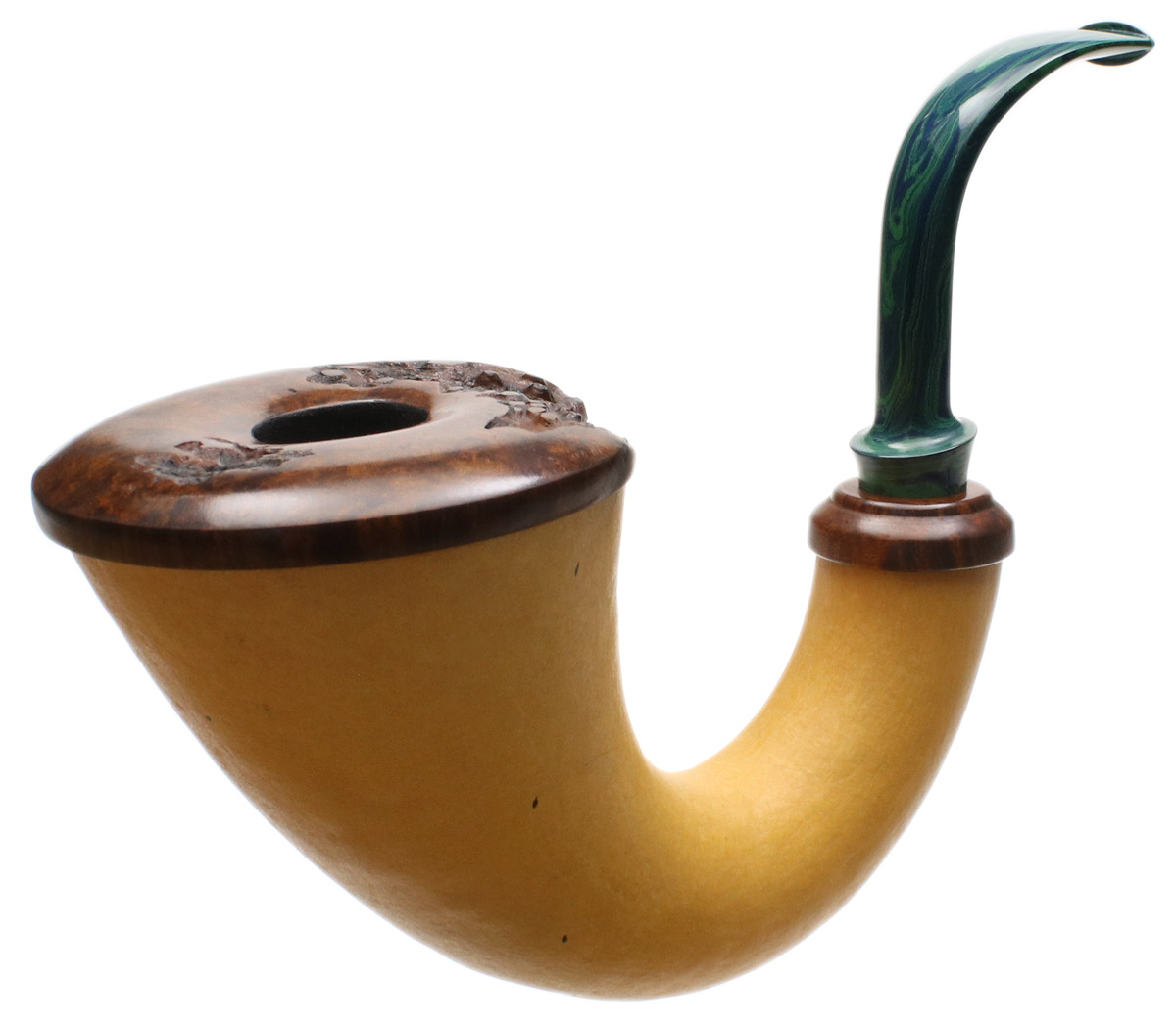 Scottie Piersel Gourd Calabash with Briar (with Case)