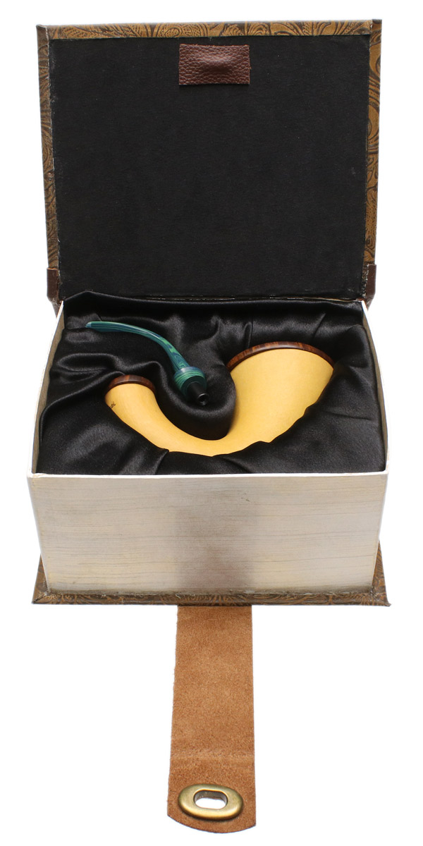 Gourd Calabash with Briar (with Case) Tobacco Pipe