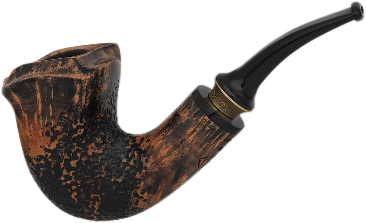 Erik Stokkebye 4th Generation Frihand Black Grain Partially Sandblasted (C)