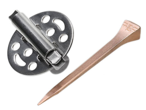 Eltang Basic Rusticated Natural Poker with Windcap and Tamper