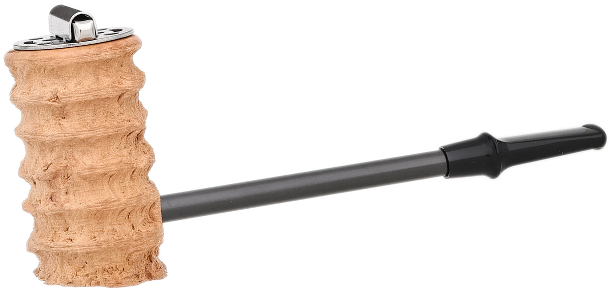 Eltang Basic Rusticated Natural Poker with Windcap and Tamper