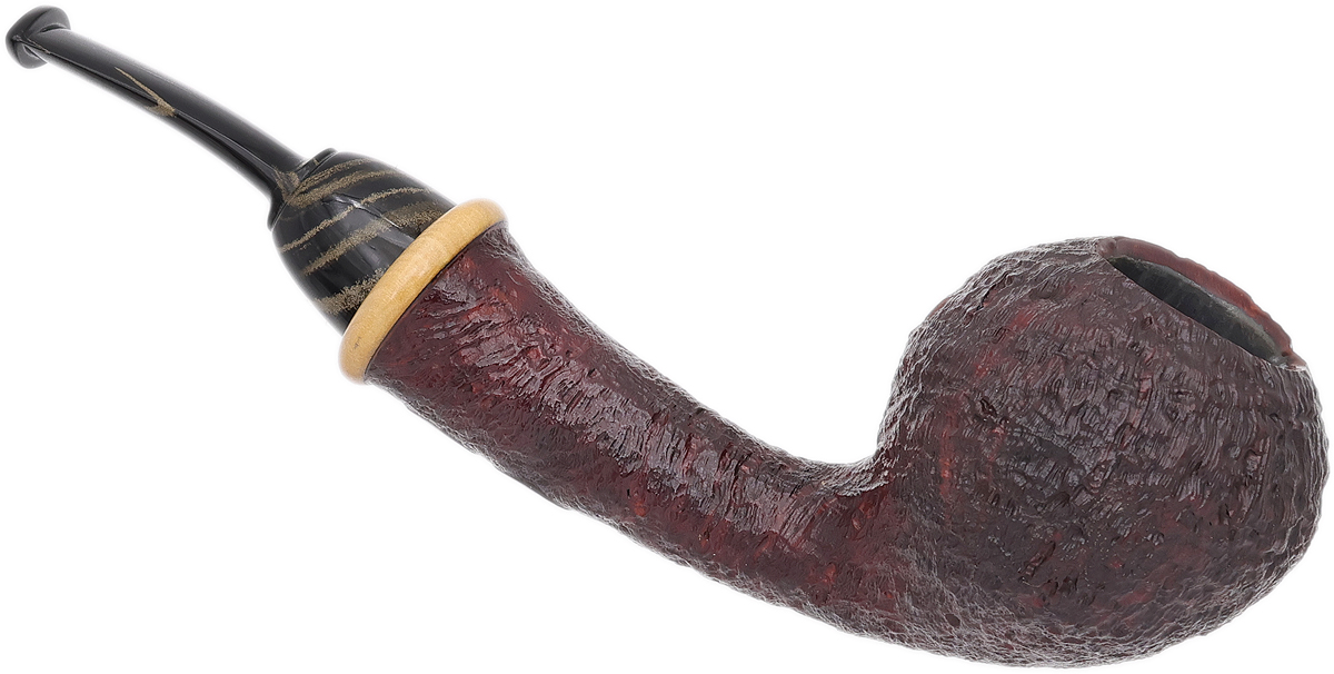 Yuwei Sandblasted Bent Apple with Boxwood