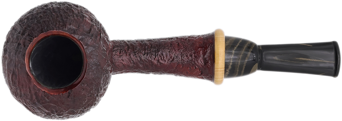 Yuwei Sandblasted Bent Apple with Boxwood