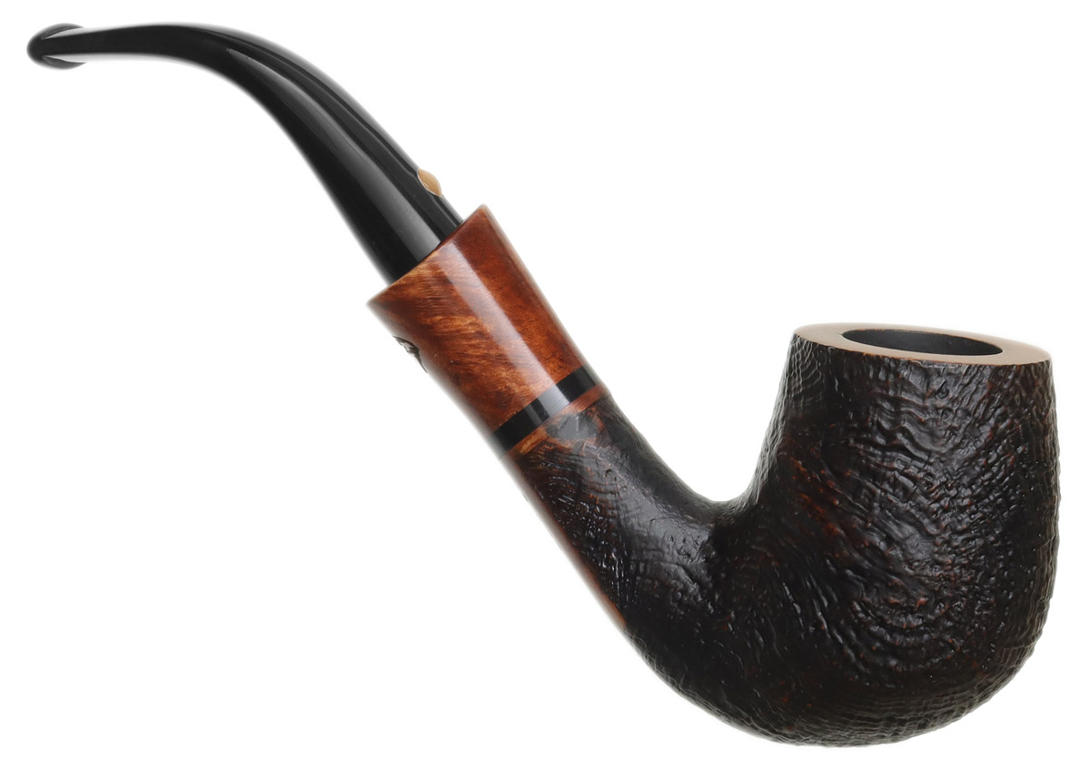 White Elephant Serengeti Sandblasted Bent Billiard (9mm)