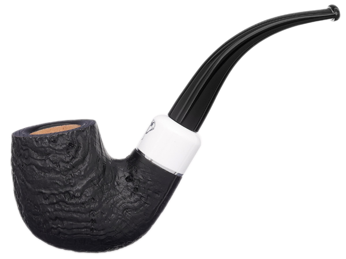 White Elephant Kenya Sandblasted Bent Billiard (9mm)