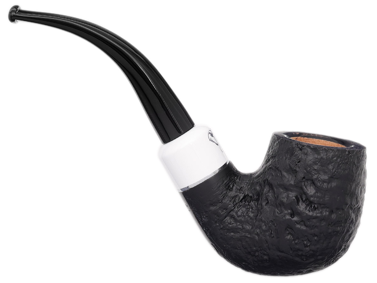 White Elephant Kenya Sandblasted Bent Billiard (9mm)