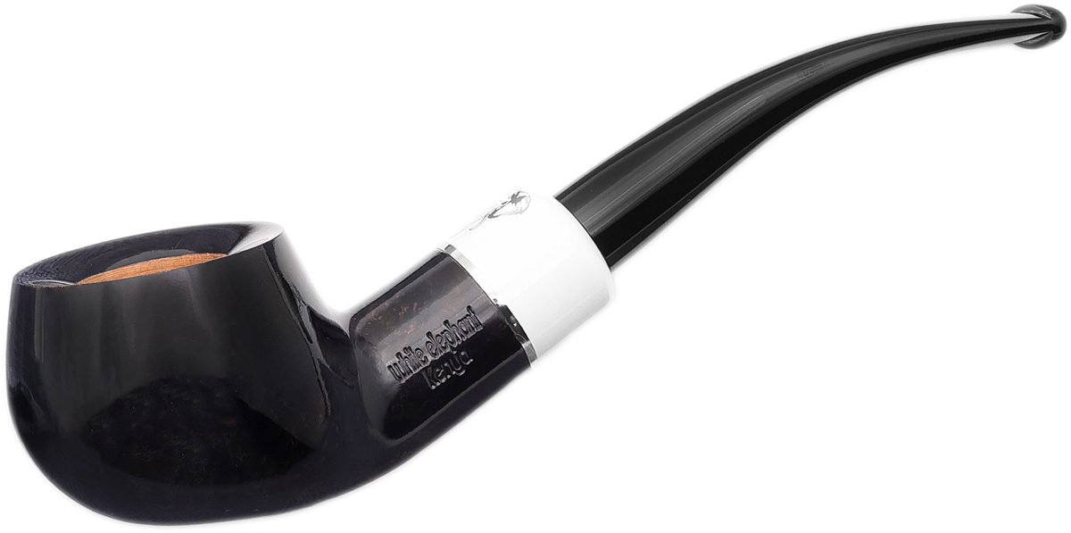 White Elephant Kenya Smooth Grey Bent Pot (9mm)