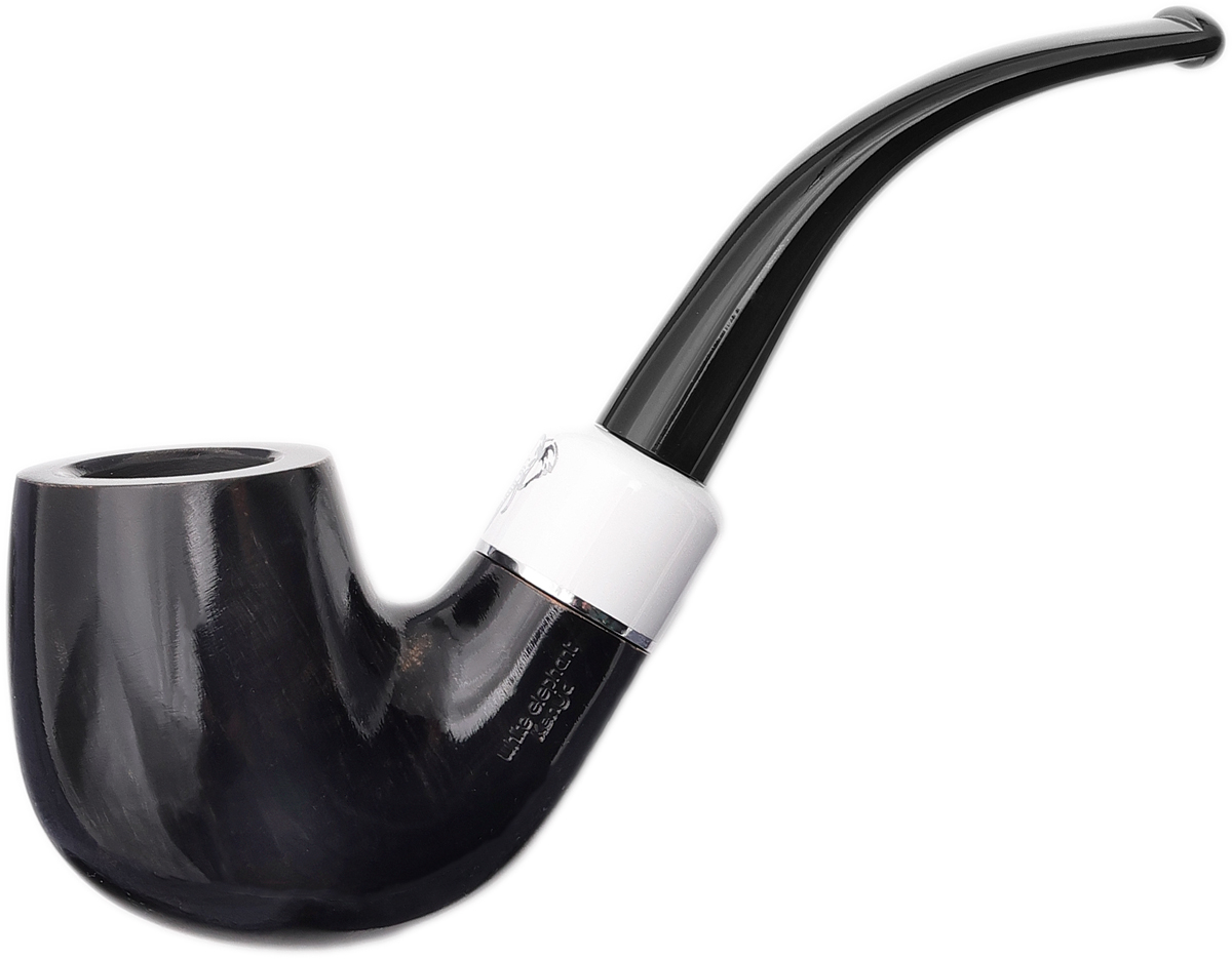White Elephant Kenya Smooth Grey Bent Billiard (9mm)