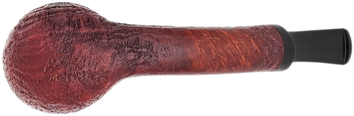 GH Zhang Red Sandblasted Long Shank Bent Apple (Ping Zhan) (13) (2025)