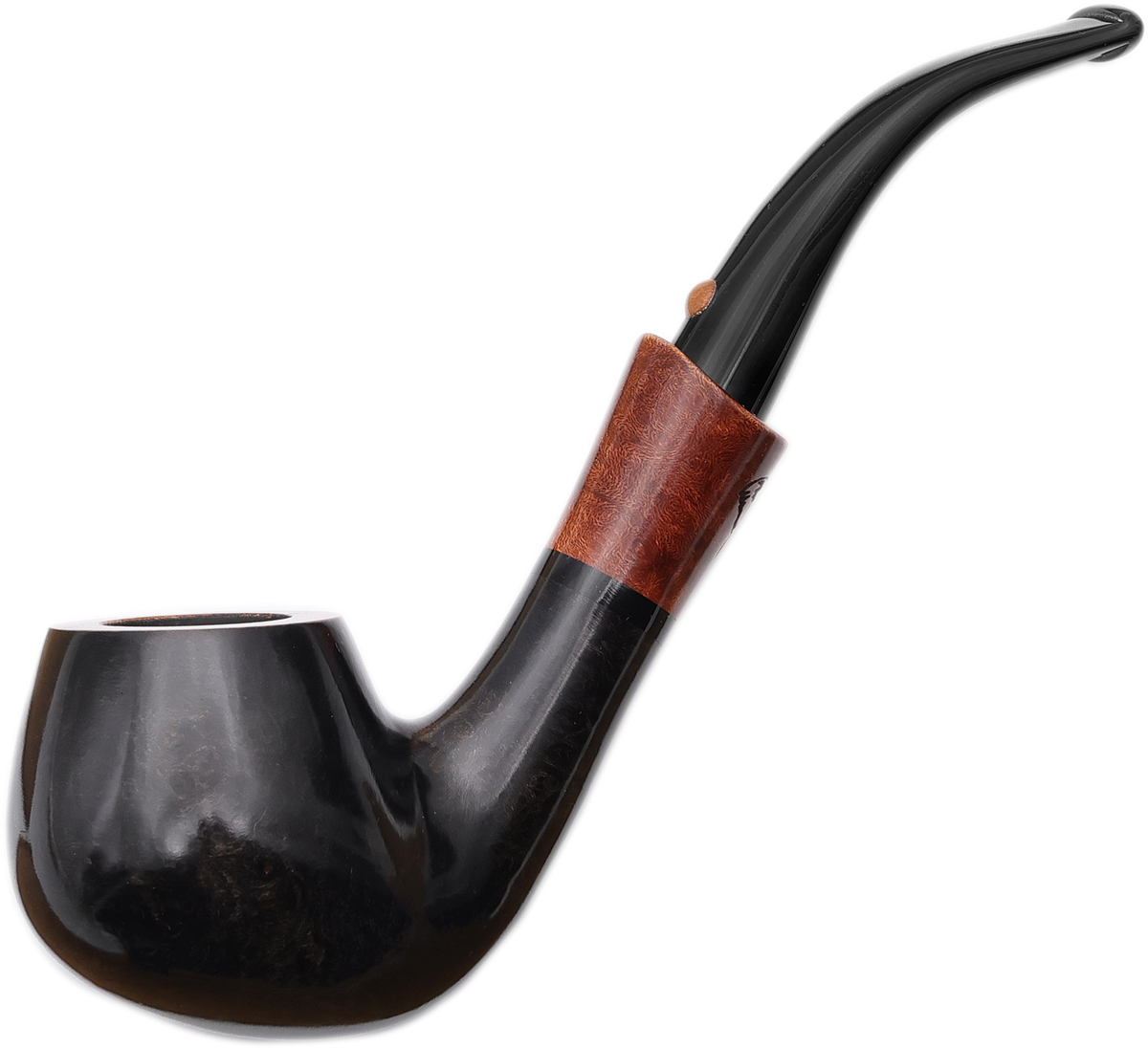 White Elephant Serengeti Smooth Bent Apple (9mm)
