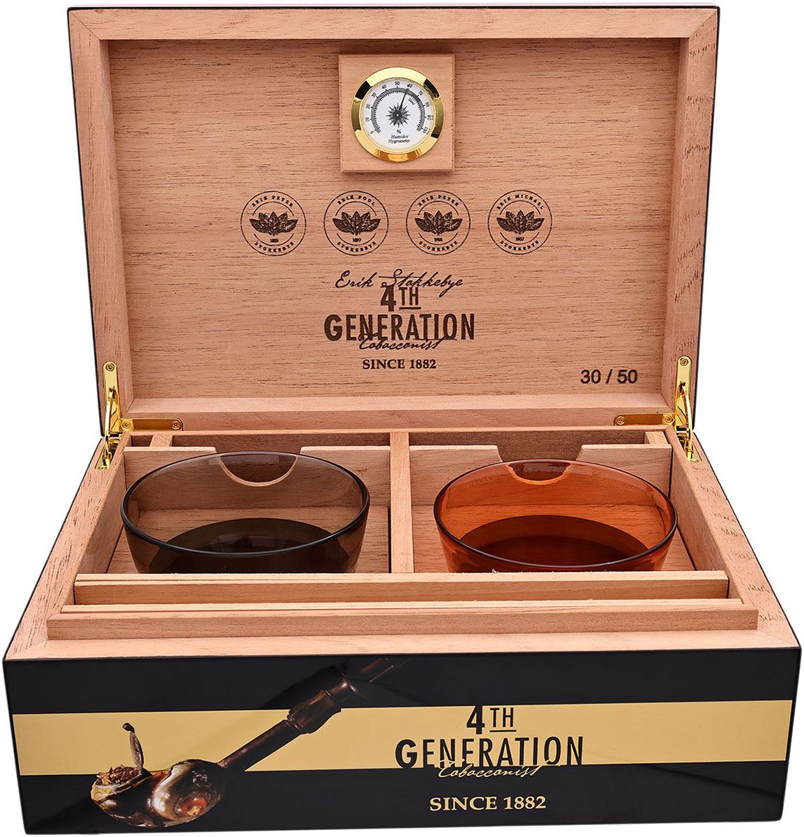 Humidors & Travel Cases 4th Generation Heritage Collection Pipe Tobacco Humidor 2026
