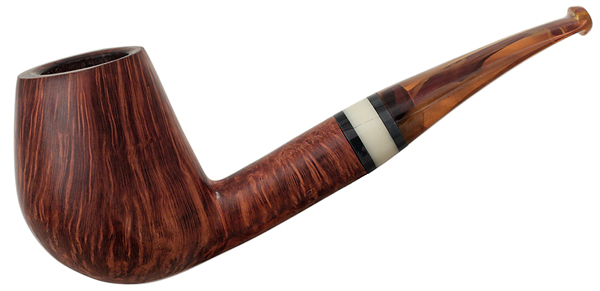 Danish Estate Bjarne Nielsen Handmade Paneled Bent Billiard (E)