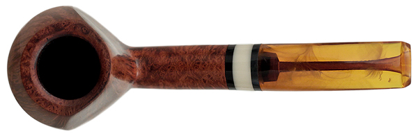 Danish Estate Bjarne Nielsen Handmade Paneled Bent Billiard (E)