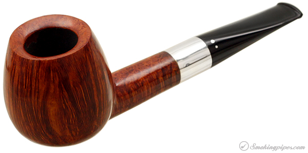 Danish Estate Poul Winslow Smooth Apple with Silver Band (B) (Unsmoked)