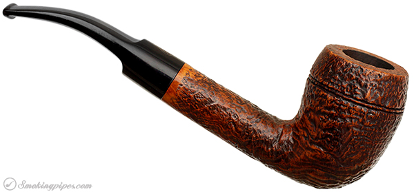English Estate James Upshall Sandblasted Bent Rhodesian (5) (9mm) (Unsmoked)