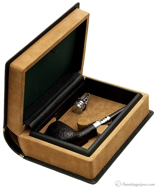 English Estate Dunhill Christmas Pipe 2001 (Nine Drummers Drumming) (180/500) (Unsmoked)