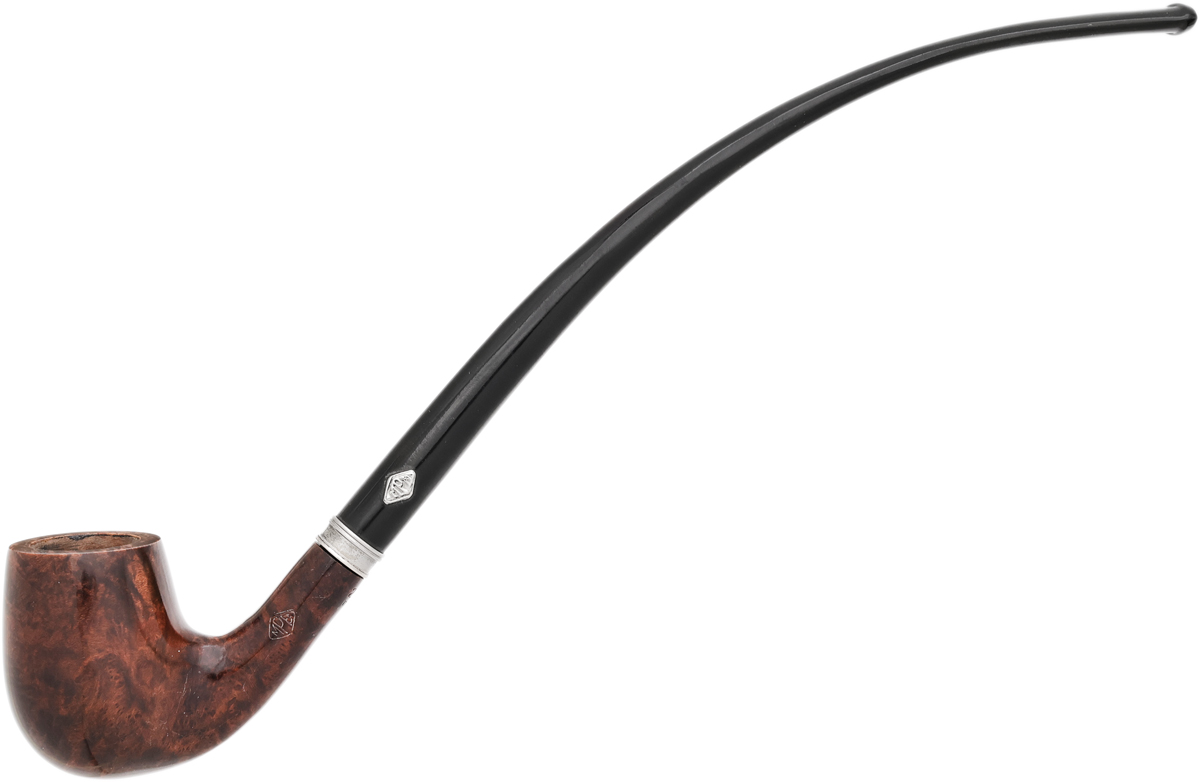 italian tobacco pipes Brebbia Lectura Noce Bent Billiard Churchwarden (2966) Tobacco Pipe