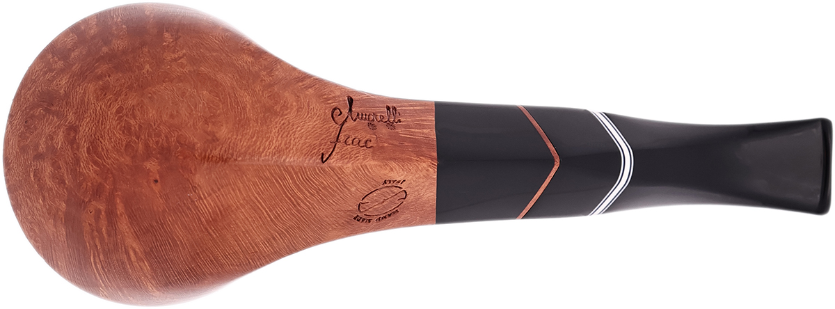 Italian Estate Amorelli Partially Rusticated Bent Bulldog (Frac) (**) (Unsmoked)